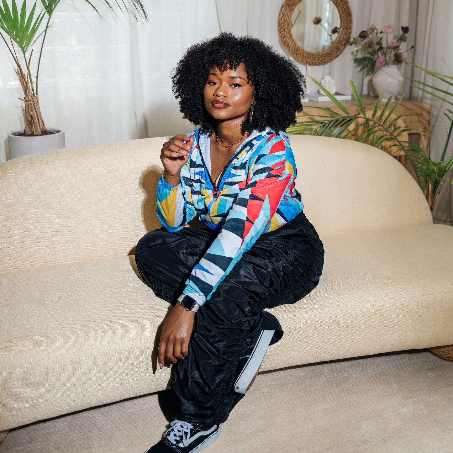 Tigre Women’s cropped windbreaker